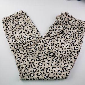 Children’s Place Leopard Print Cotton Jogger Pants